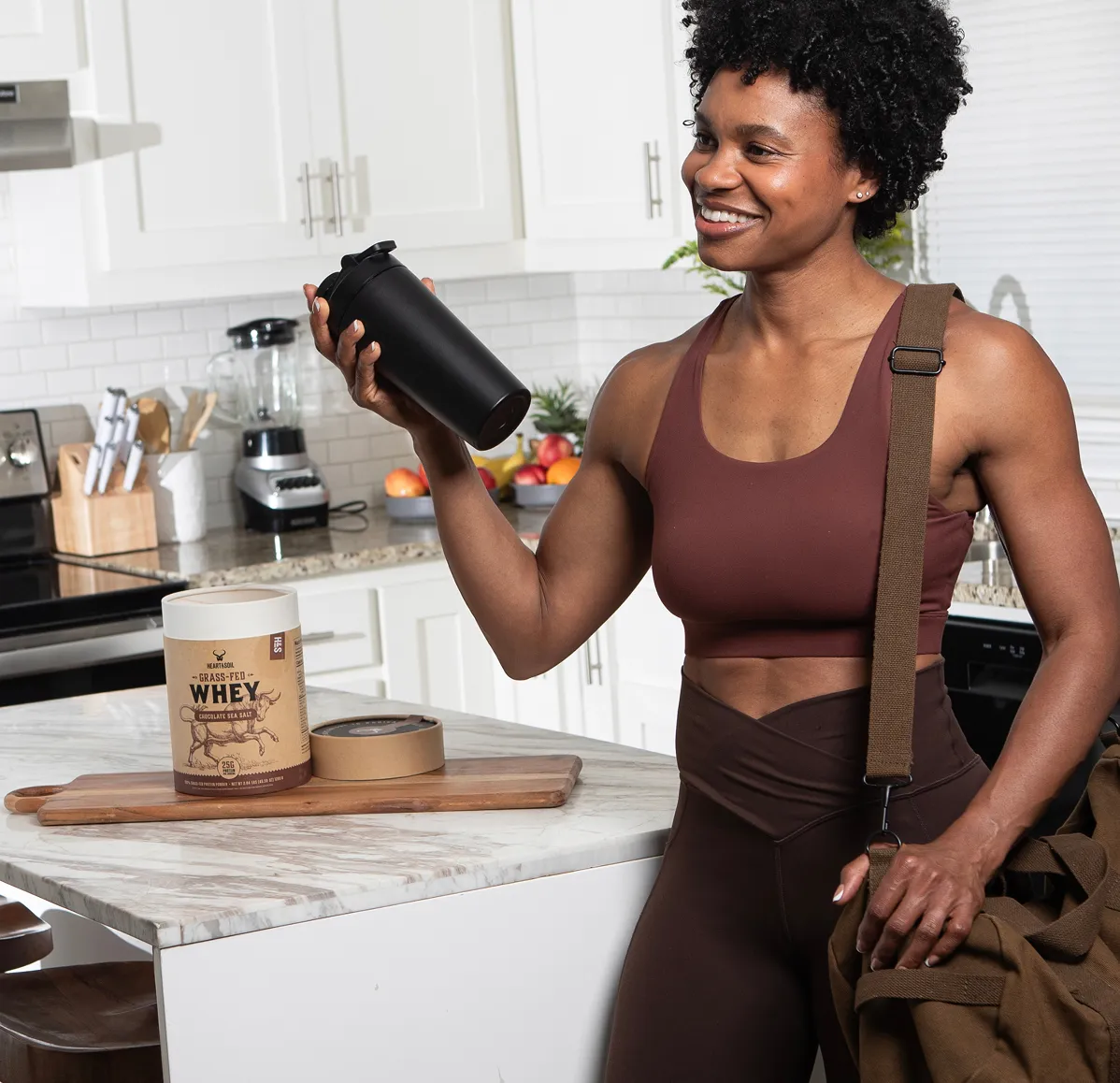 Grass-Fed Whey Chocolate Sea Salt - Image 4